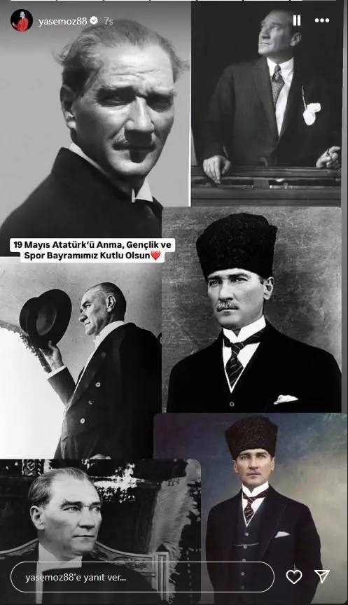 19 Mayıs Atatürk'ü anma Gençlik ve Spor Bayramı coşku ile kutlanıyor: Ünlü isimlerden 19 Mayıs Bayramı paylaşımları 17