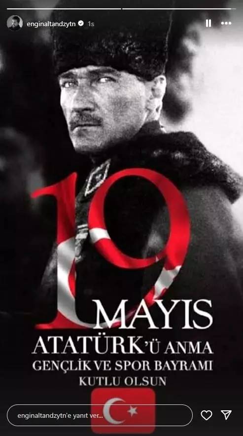 19 Mayıs Atatürk'ü anma Gençlik ve Spor Bayramı coşku ile kutlanıyor: Ünlü isimlerden 19 Mayıs Bayramı paylaşımları 5
