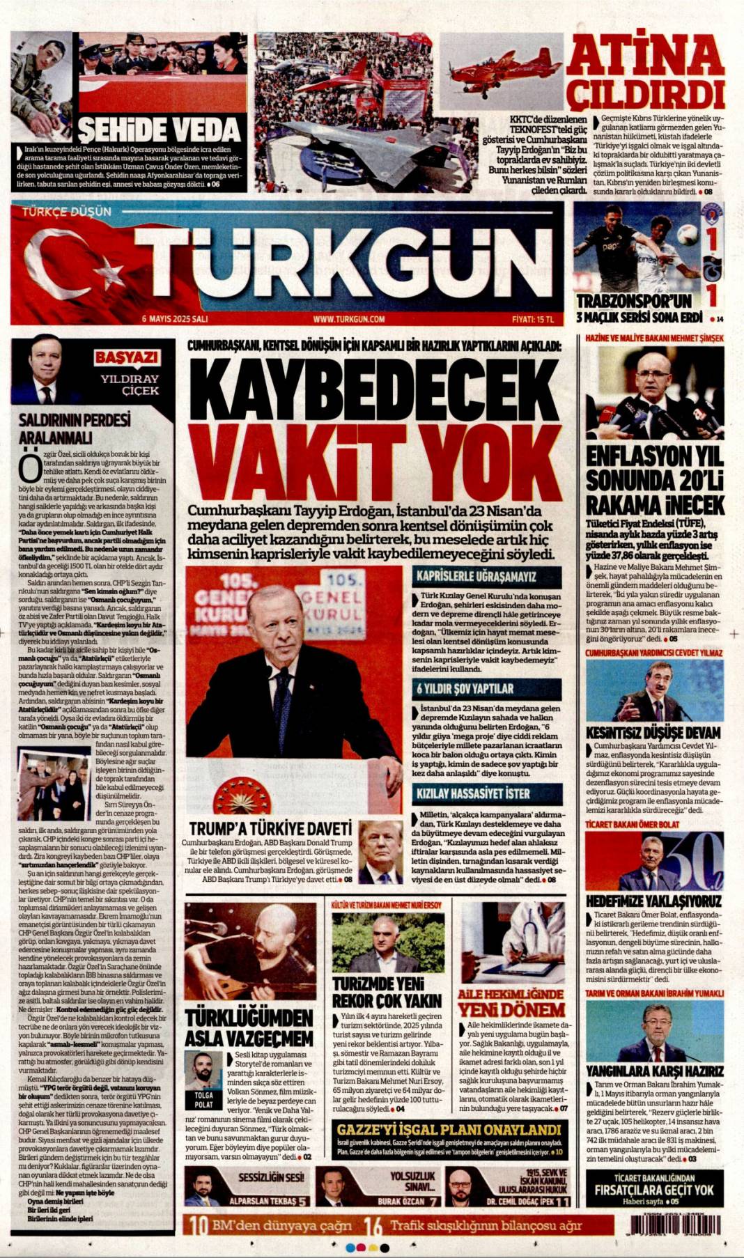 Mossad'ın bombalı tuzağına MİT darbesi! 6 Mayıs 2025 Salı gazete manşetleri 12
