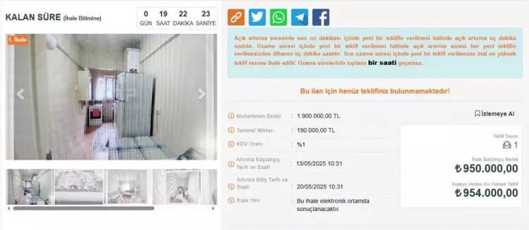 Bu konutlar kapış kapış satılacak: İşte yarı fiyatına satılacak konutların listesi! 7