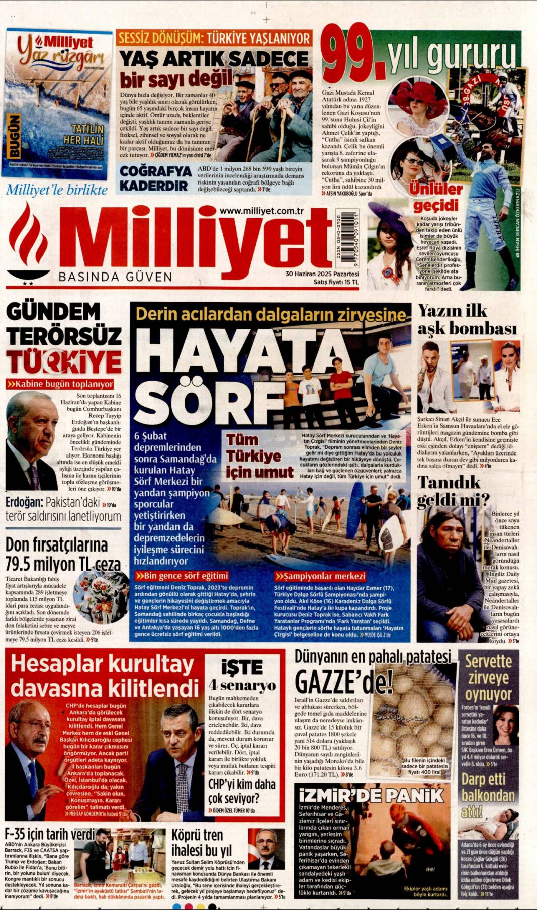 Şaibeli kongre CHP'yi ağır yaraladı: 30 Haziran 2025 gazete manşetleri 12