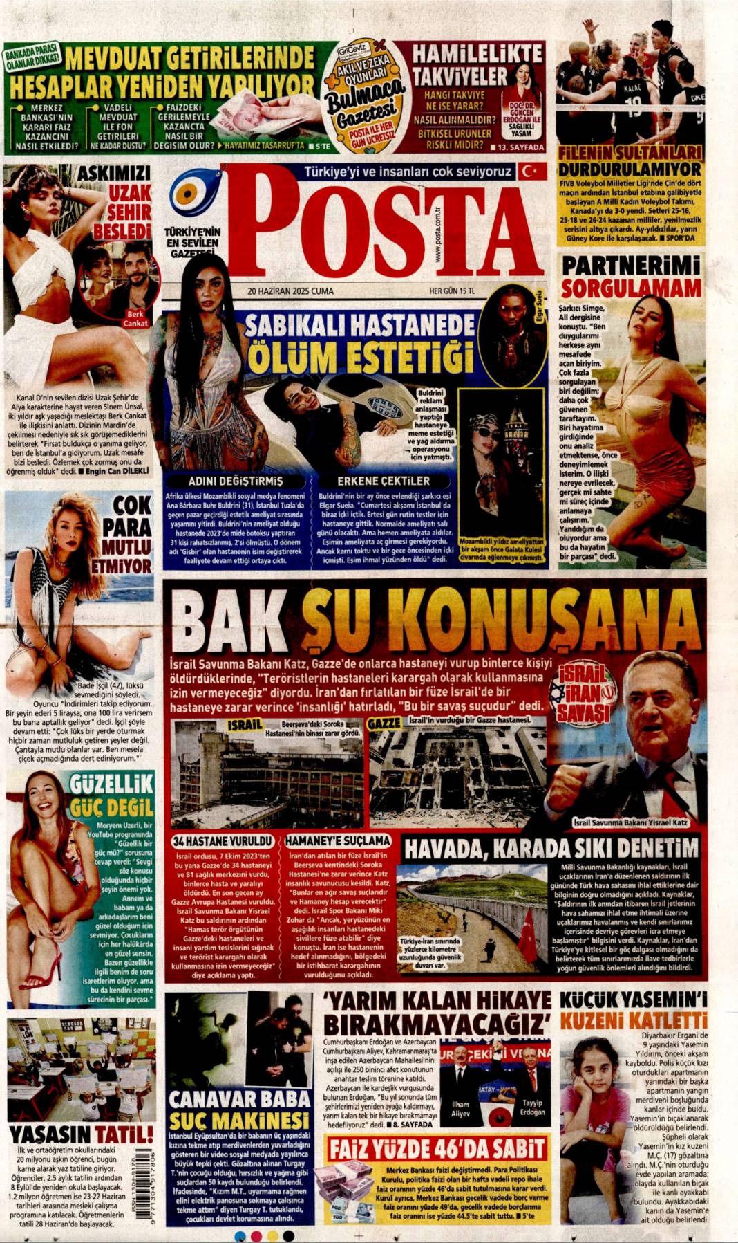 Kardeşlik mahallesi, 250 bininci konut sahibine teslim: 20 Haziran 2025 gazete manşetleri 13
