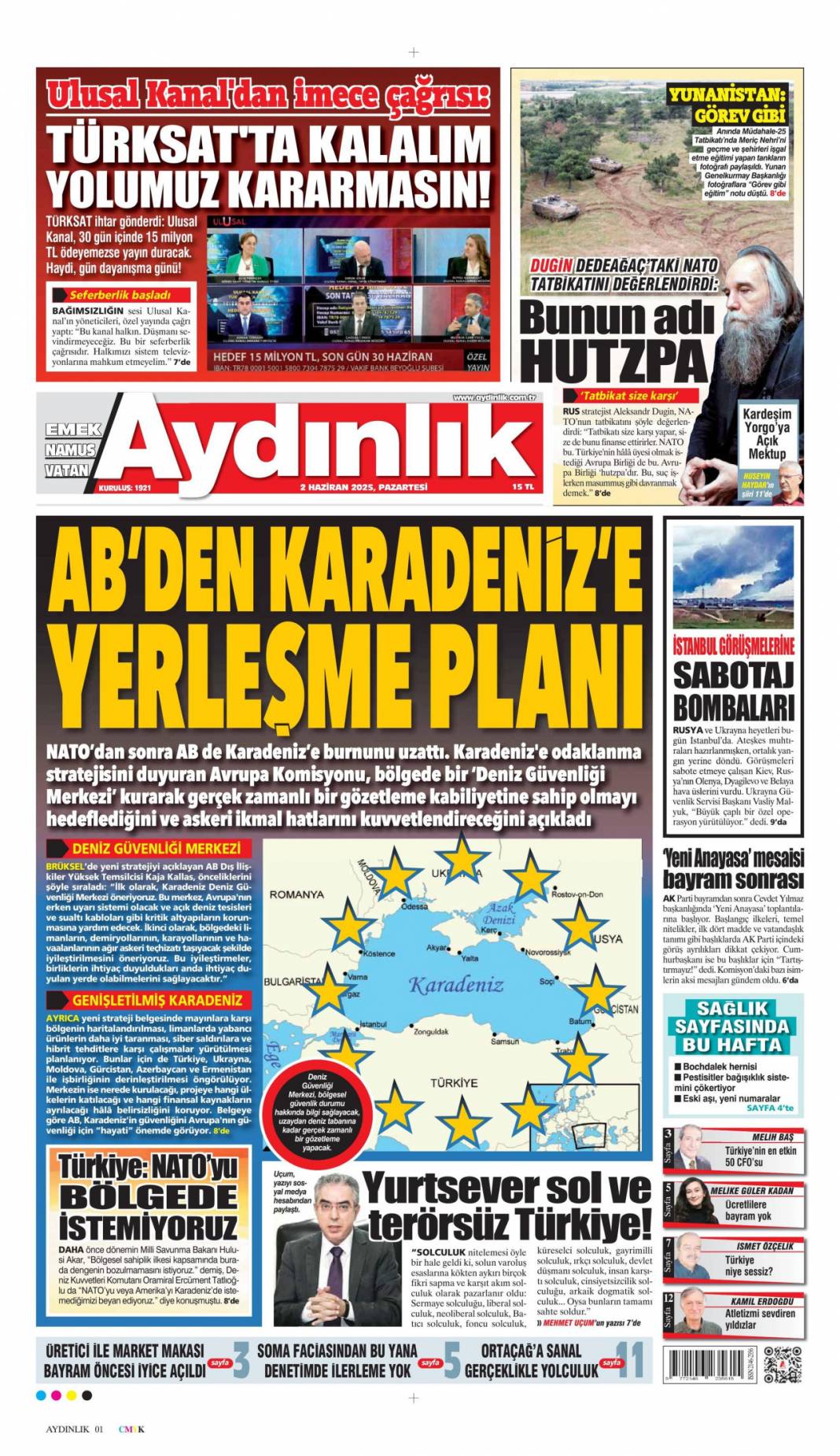 Af Bayrama Yetişir mi? 27 Bin Mahkümun gözü mecliste: 2 Haziran 2025 gazete manşetleri 15