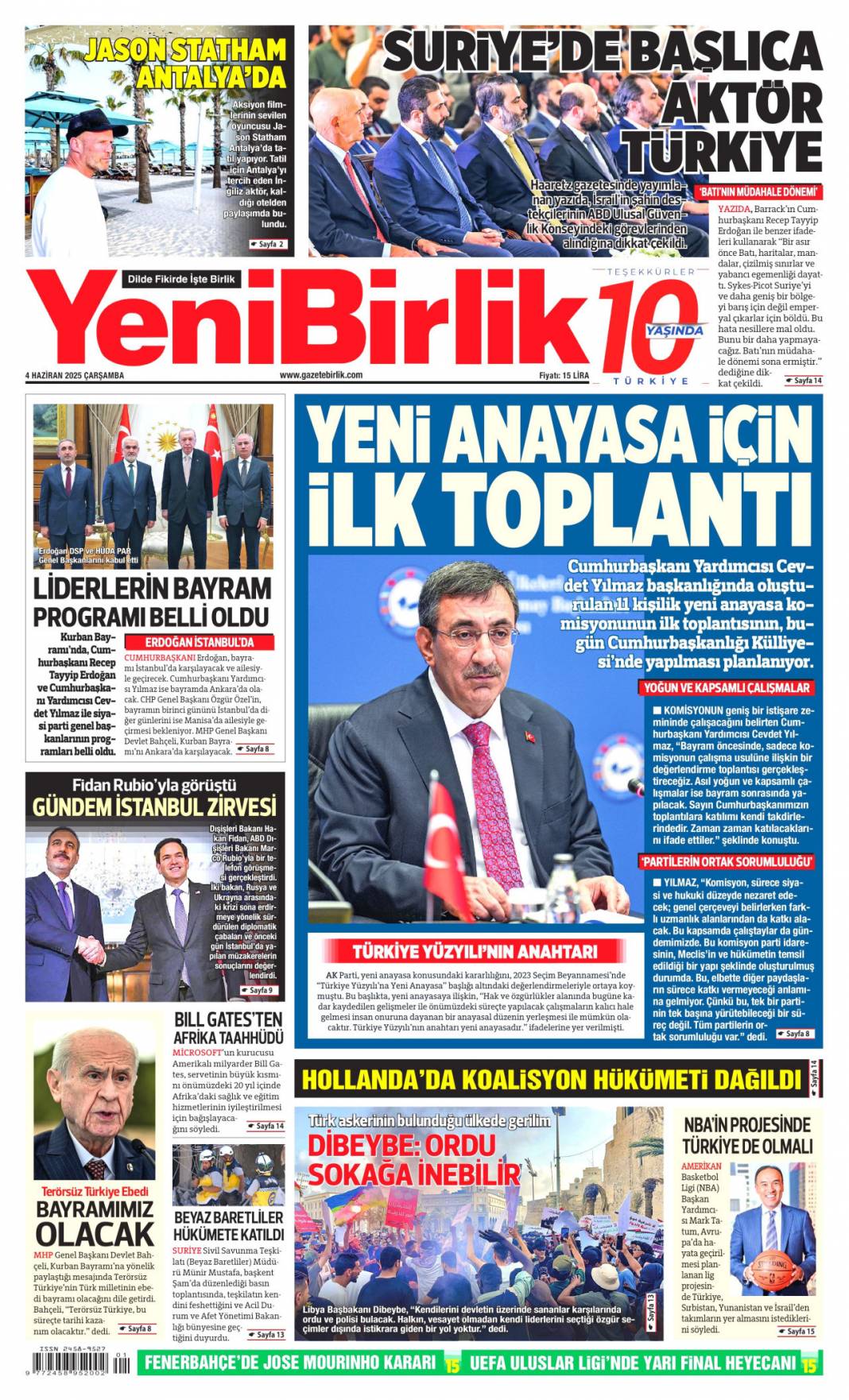 Kılıçdaroğlu geleceğine kayyum gelsin: 4 Haziran 2025 gazete manşetleri 16