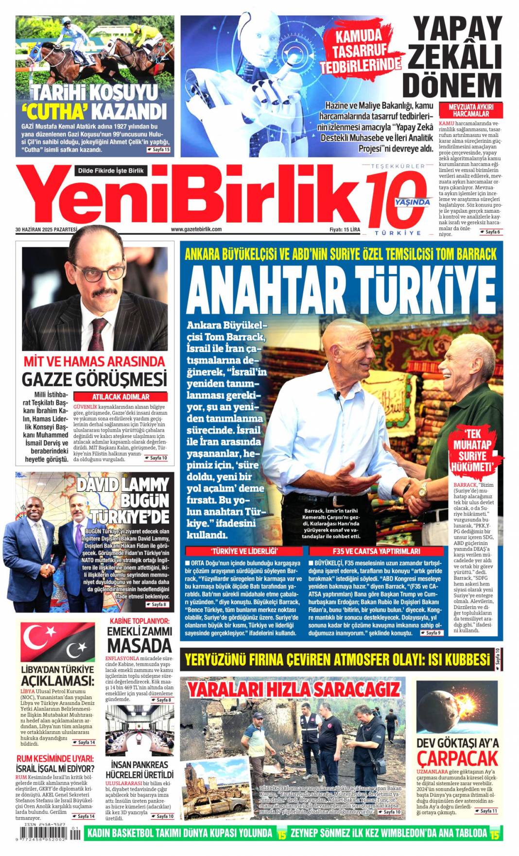 Şaibeli kongre CHP'yi ağır yaraladı: 30 Haziran 2025 gazete manşetleri 17