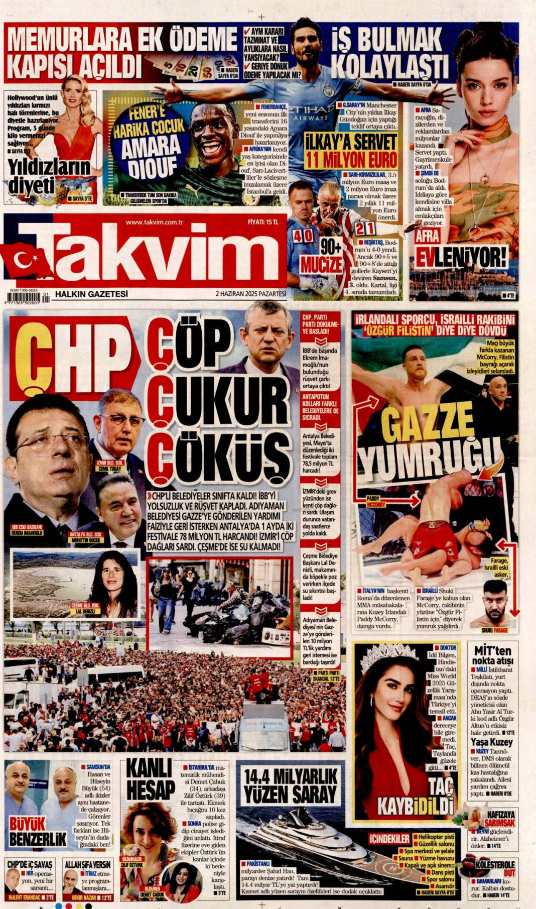 Af Bayrama Yetişir mi? 27 Bin Mahkümun gözü mecliste: 2 Haziran 2025 gazete manşetleri 18
