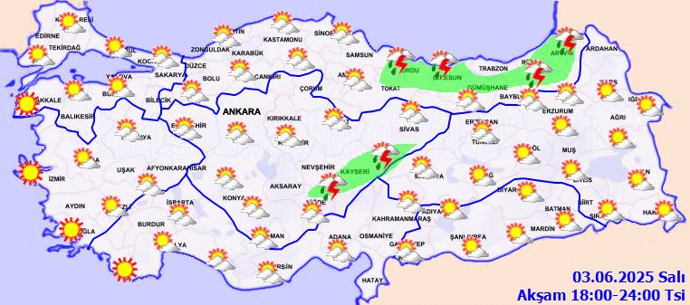 Meteoroloji o illeri uyardı: Sağanak geliyor, su baskınlarına dikkat! Bugün hava nasıl, Salı günü hava nasıl olacak? 12
