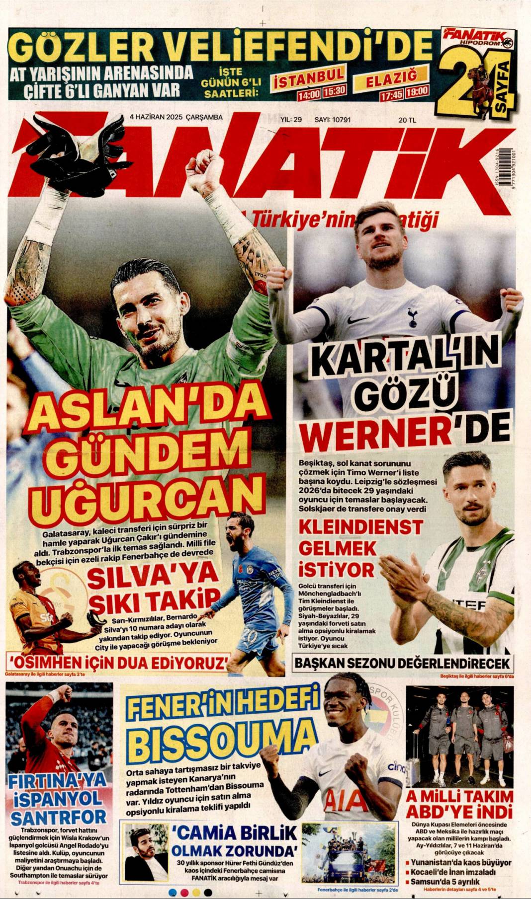 Kılıçdaroğlu geleceğine kayyum gelsin: 4 Haziran 2025 gazete manşetleri 19