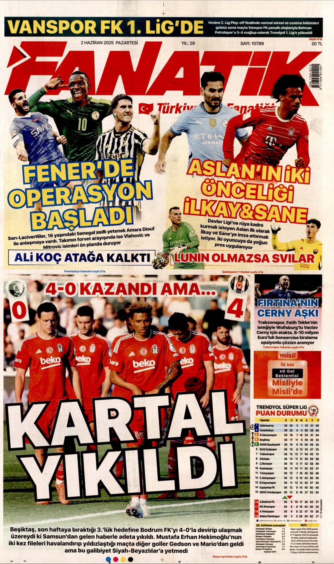 Af Bayrama Yetişir mi? 27 Bin Mahkümun gözü mecliste: 2 Haziran 2025 gazete manşetleri 19