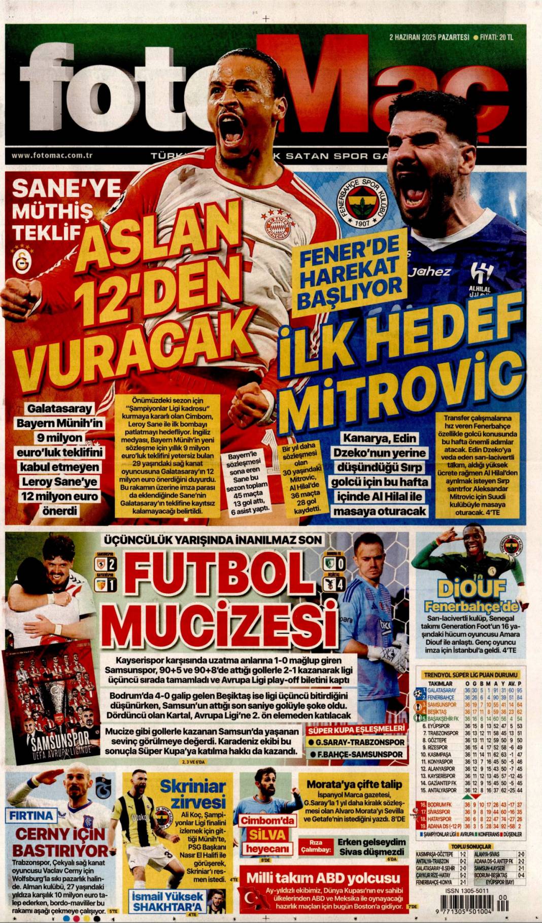 Af Bayrama Yetişir mi? 27 Bin Mahkümun gözü mecliste: 2 Haziran 2025 gazete manşetleri 20