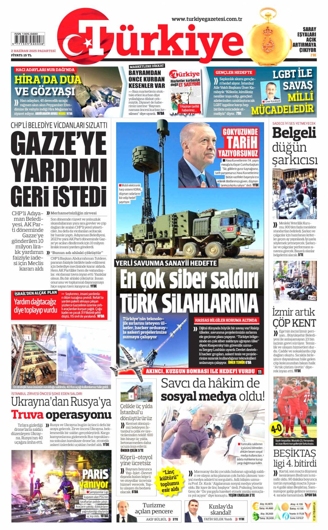 Af Bayrama Yetişir mi? 27 Bin Mahkümun gözü mecliste: 2 Haziran 2025 gazete manşetleri 5