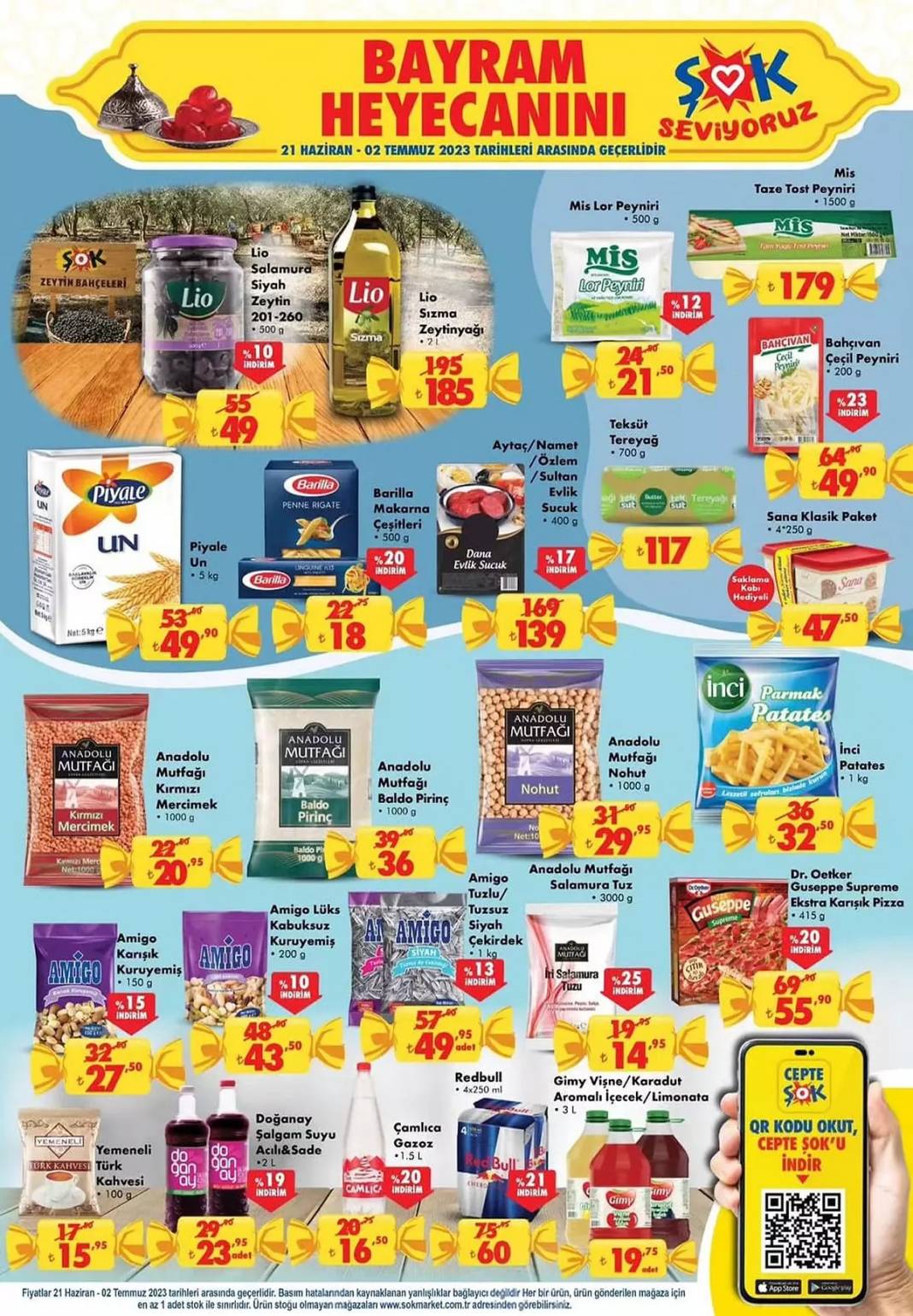 Şok markette yarın şok bayram indirimi başlıyor: Sinbo et kıyma makinesi, Onvo arfryer, Akel midi fırın şok fiyatlarla satışta! 9