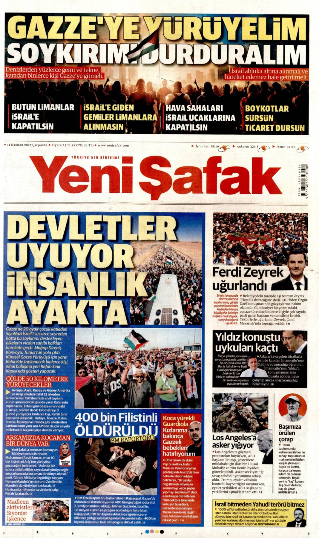 AB'ye Türk Kalkanı, Türk İHA'ları Paris'te: 11 Haziran 2025 gazete manşetleri 7