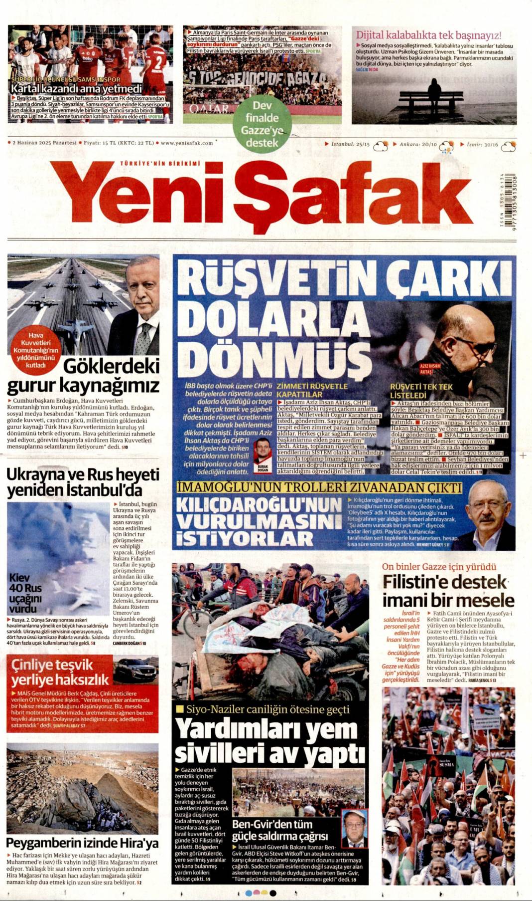 Af Bayrama Yetişir mi? 27 Bin Mahkümun gözü mecliste: 2 Haziran 2025 gazete manşetleri 6