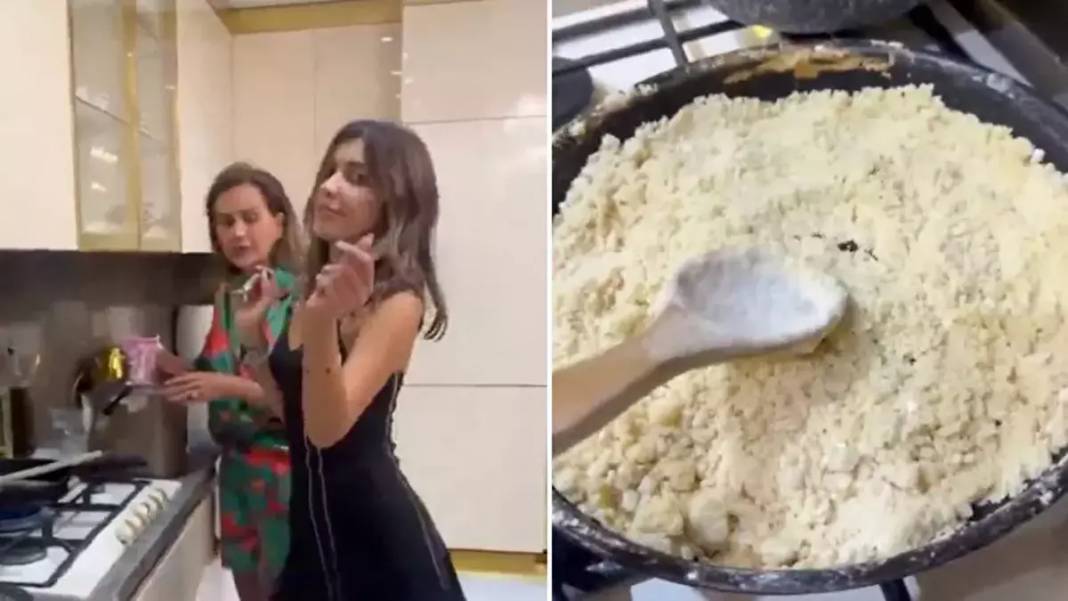 'Güle oynaya' ablasının helvasını kavurdu: Dilan Polat'ın evinde Bahar Candan'dan tepki çeken görüntüler! 7