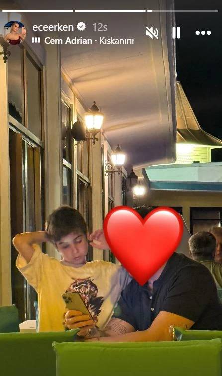 Ece Erken'den tartışma yaratacak sürpriz aşk! "Eniştem" dediği Sinan Akçil ile el ele kol kola yakalandı 4