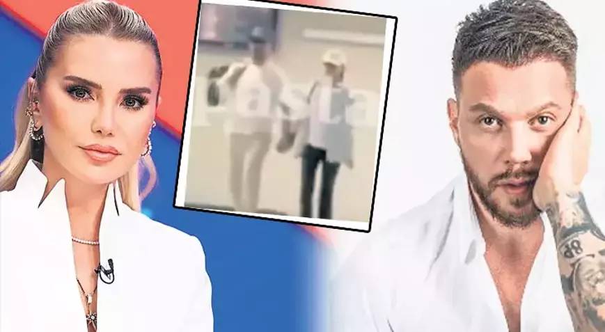 Ece Erken'den tartışma yaratacak sürpriz aşk! "Eniştem" dediği Sinan Akçil ile el ele kol kola yakalandı 2