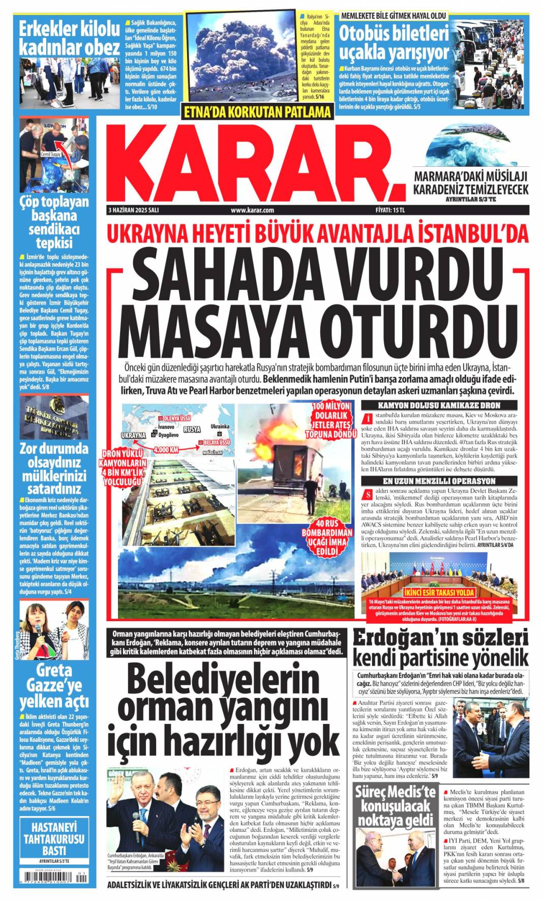 Ege'nin incesi pisliğe boğuldu, İzmir rezaleti: 03 Haziran 2025 Salı gazete manşetleri 12