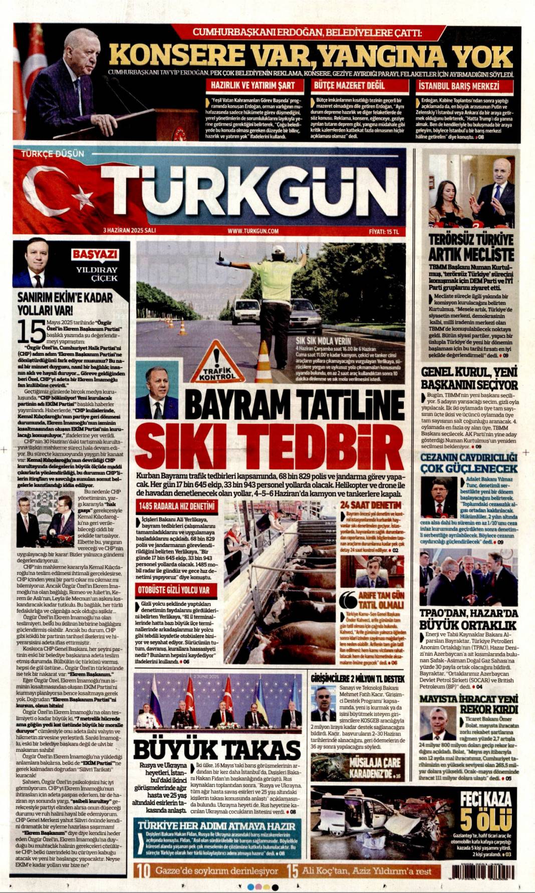 Ege'nin incesi pisliğe boğuldu, İzmir rezaleti: 03 Haziran 2025 Salı gazete manşetleri 18