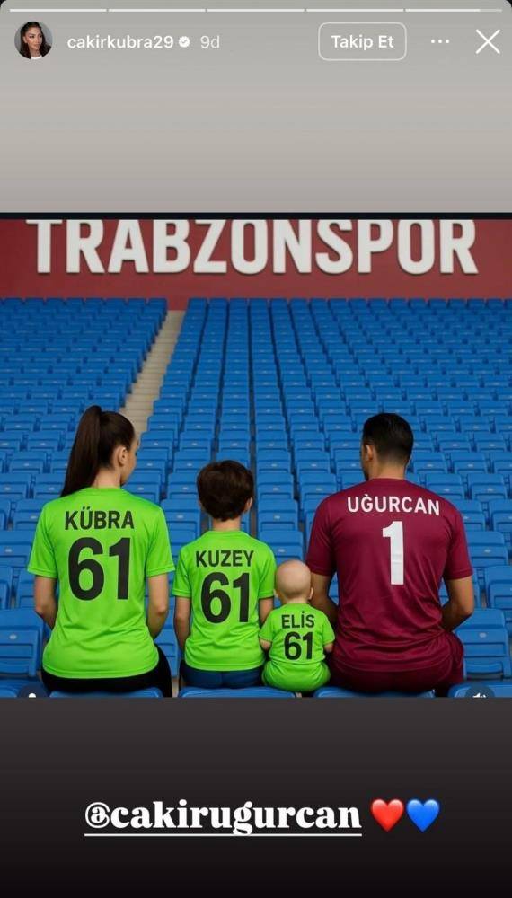 Fenerbahçe'ye transfer olacağı konuşuluyordu! Uğurcan Çakır ve eşinden olay paylaşım 3