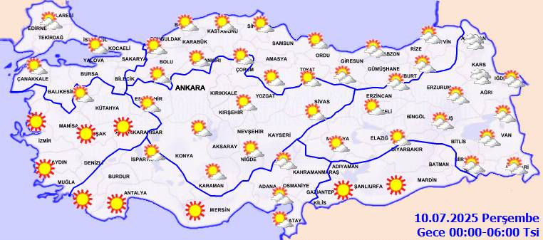 Bu sıcaklıklar asfalt yakacak: Çarşamba günü hava nasıl, bugün hava nasıl olacak? 4