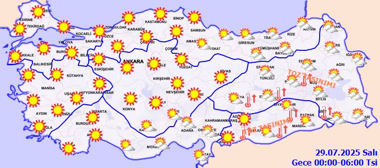 Meteoroloji sıcaklıklar daha da artacak: Bugün hava nasıl, Pazartesi hava nasıl olacak? 4