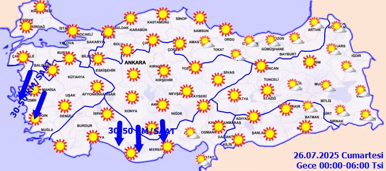 Meteoroloji uyardı: Bazı bölgelere sağanak yağış geliyor! Bugün hava nasıl, Cuma günü hava nasıl olacak? 6