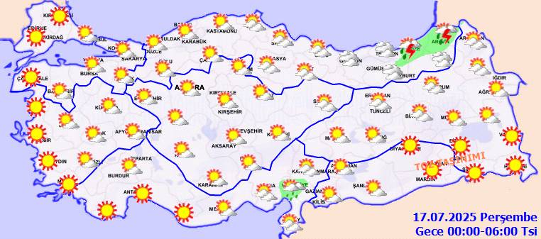 Meteoroloji uyardı: Kavurucu sıcaklar geliyor! Bugün hava nasıl, Çarşamba günü hava nasıl olacak? 7