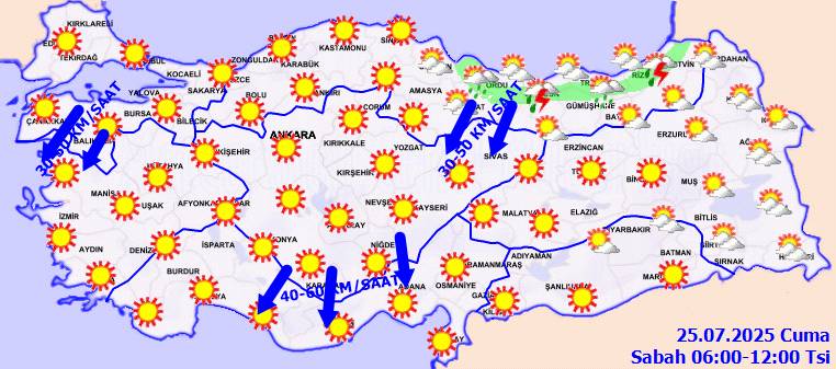Meteoroloji uyardı: Bazı bölgelere sağanak yağış geliyor! Bugün hava nasıl, Cuma günü hava nasıl olacak? 10