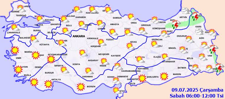 Bu sıcaklıklar asfalt yakacak: Çarşamba günü hava nasıl, bugün hava nasıl olacak? 5