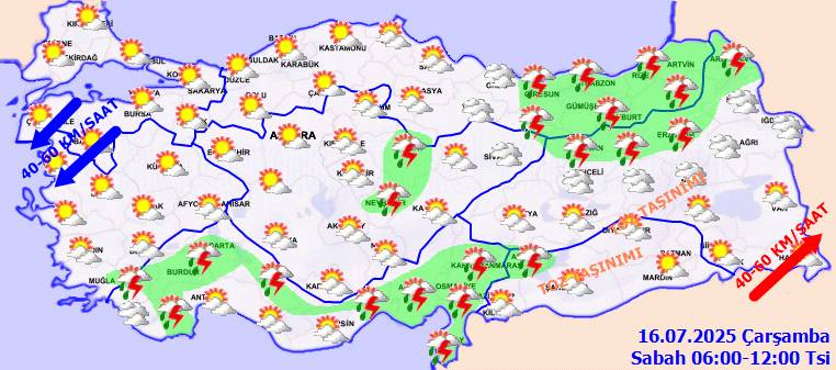 Meteoroloji uyardı: Kavurucu sıcaklar geliyor! Bugün hava nasıl, Çarşamba günü hava nasıl olacak? 6