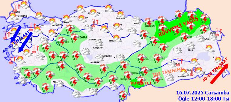 Meteoroloji uyardı: Kavurucu sıcaklar geliyor! Bugün hava nasıl, Çarşamba günü hava nasıl olacak? 3