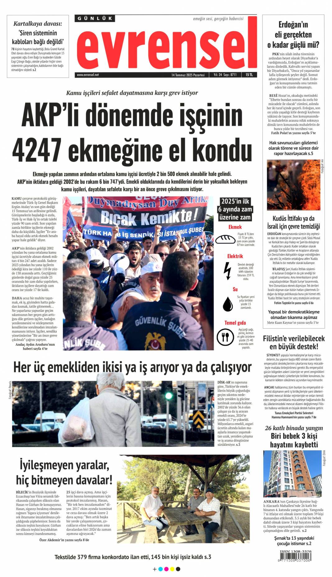 Asgari'ye iki kere zam yapılsın! Vekiller kampta sokağın taleplerini anlattı 16