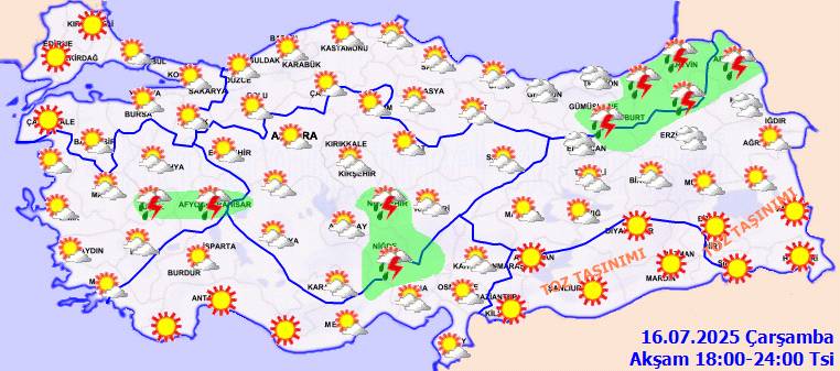Meteoroloji uyardı: Kavurucu sıcaklar geliyor! Bugün hava nasıl, Çarşamba günü hava nasıl olacak? 4