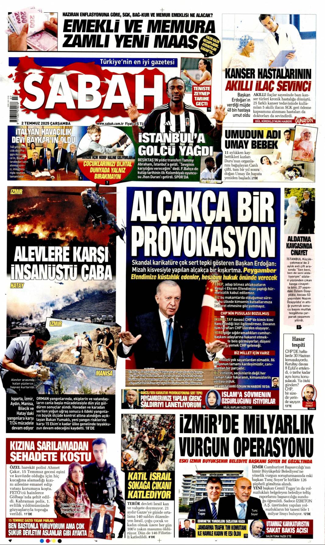 Bir devir kapanıyor! İlk silah bırakma on gün içinde: 2 Temmuz gazete manşetleri 2