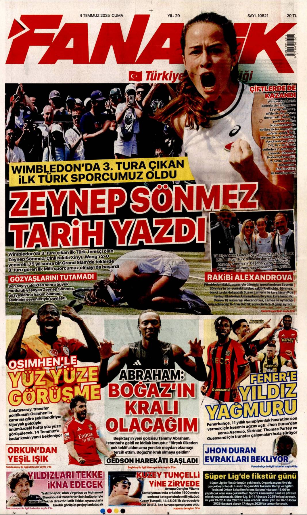 Beni CHP'liler yaktı! Tek sorumlu kumpasçı CHP'liler: 4 Temmuz gazete manşetleri 24