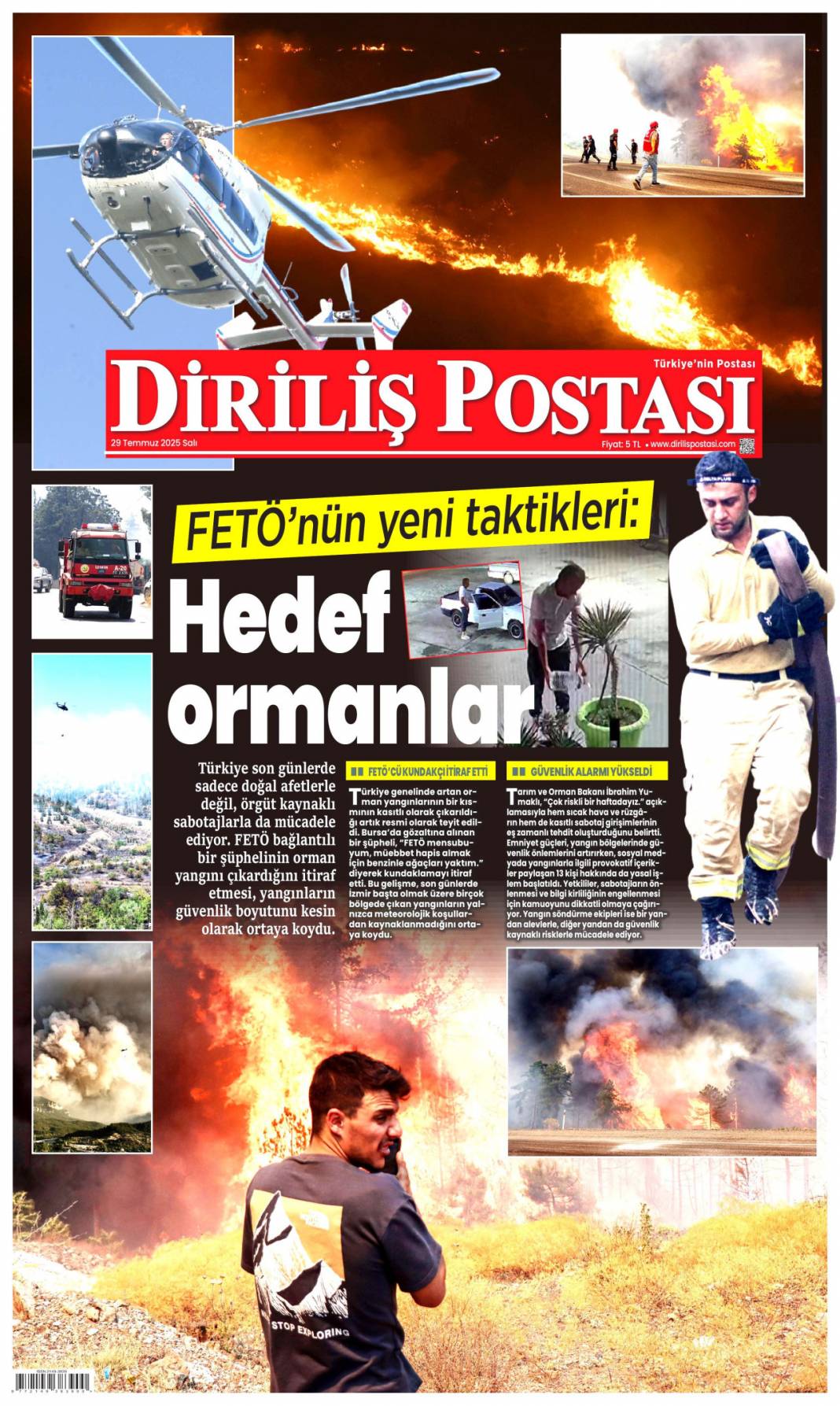 Ateşin çocukları gitti, Papazın çocukları geldi: 29 Temmuz 2025 Salı güncel gazete manşetleri 11