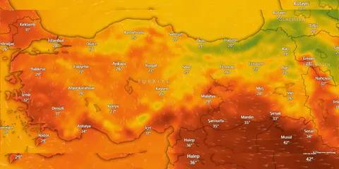 Meteoroloji alarm verdi: Afrika'dan kavurucu sıcaklar geliyor! O bölgeler yanıp kavrulacak: Bugün hava nasıl, Pazartesi hava nasıl olacak? 1