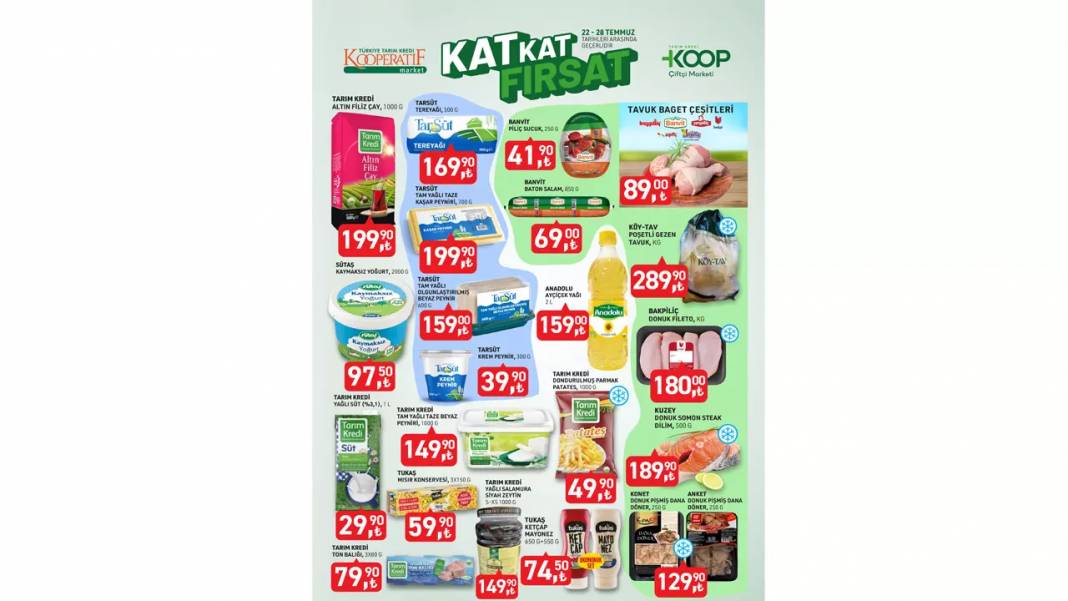 Tarım Kredi Market'ten inanılmaz indirim! 22-28 Temmuz aktüel ürünler kataloğu yayınlandı 4