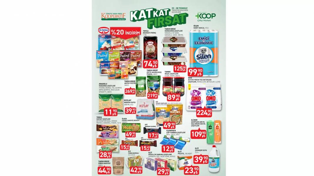 Tarım Kredi Market'ten inanılmaz indirim! 22-28 Temmuz aktüel ürünler kataloğu yayınlandı 3