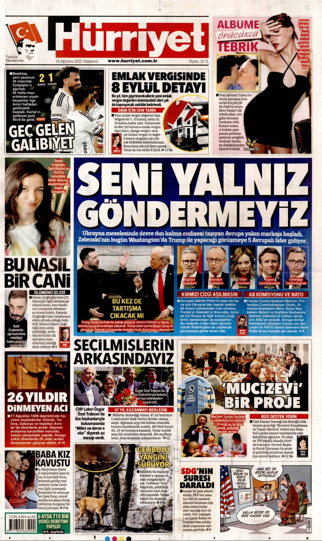 CHP'de kırmızı alrm! Özgür Özel zor durumda: 18 Ağustos 2025 gazete manşetleri 2