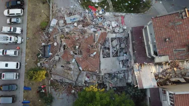 Depreminin boyutları hava aydınlanınca ortaya çıktı! 6.1 Balıkesir depremin yıkıcı görüntüleri 8