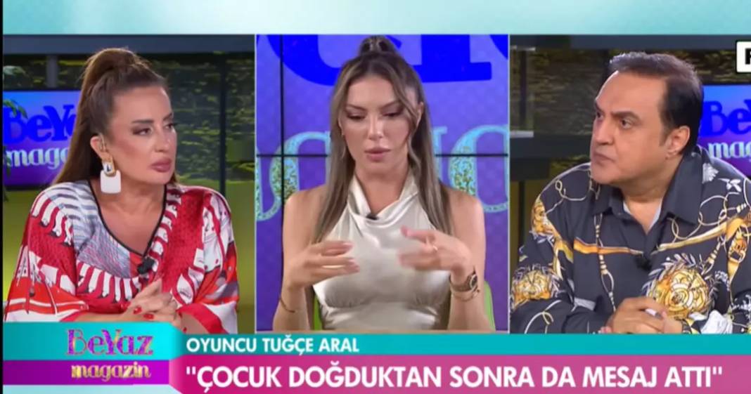 Tuğçe Aral Berk Oktay'ın mesajlarını canlı yayında ifşa etti! "Fantezilerini yazıyordu, midem bulandı" 11
