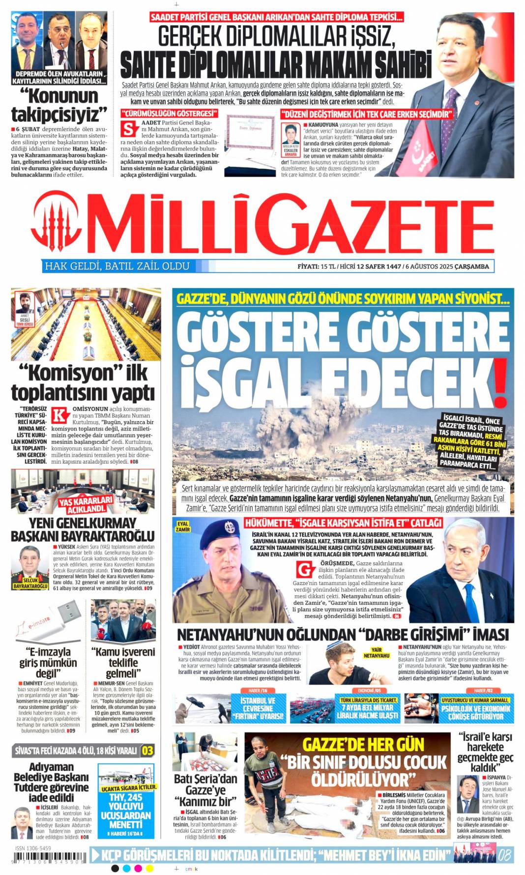 Her uçuşta 10 bin dolar! Toplanan paralar özel jetlerle Avrupa'ya taşınıyordu: 6 Ağustos gazete manşetleri 14