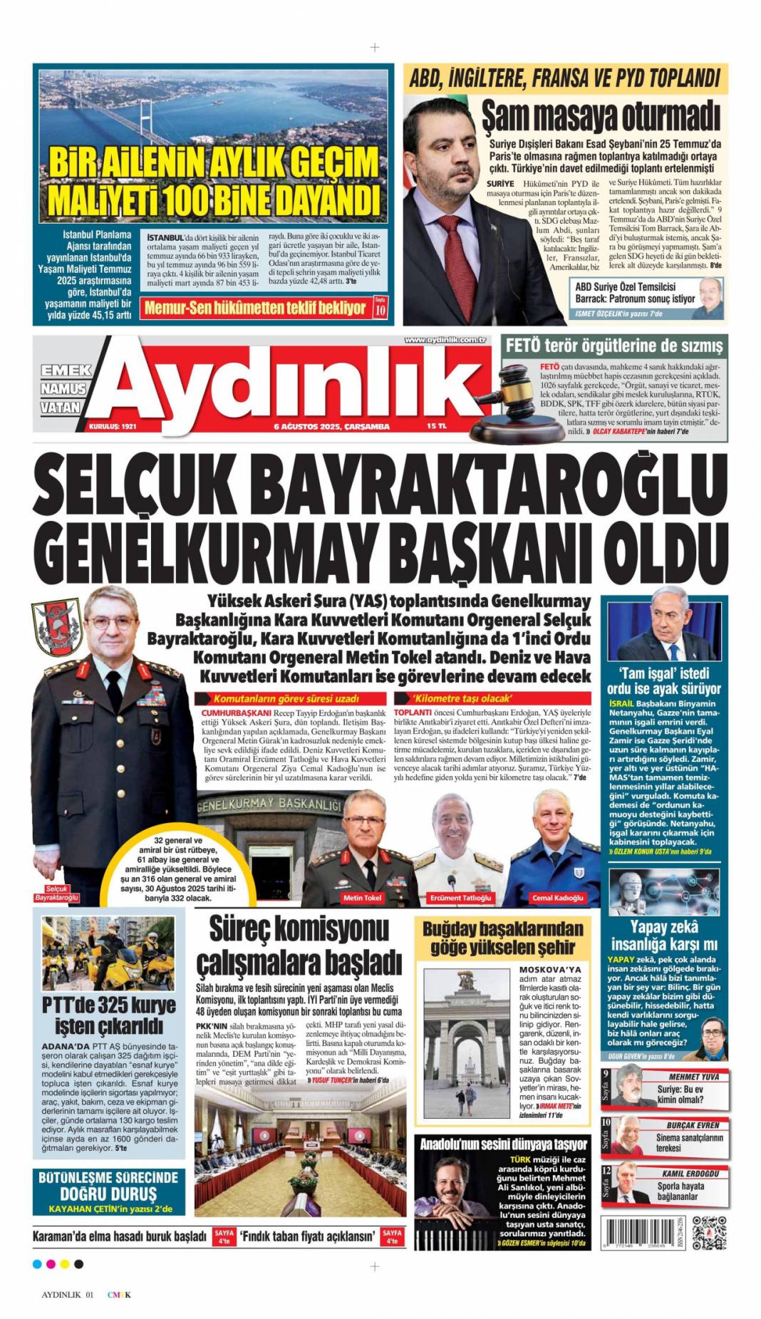 Her uçuşta 10 bin dolar! Toplanan paralar özel jetlerle Avrupa'ya taşınıyordu: 6 Ağustos gazete manşetleri 15