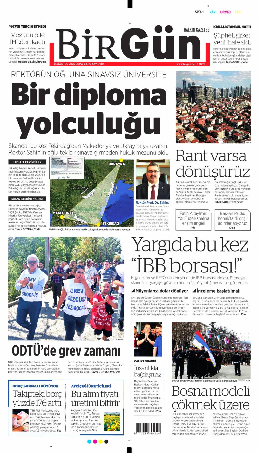 Sahte e-imza'da FETÖ izi! Devlet tuzağı gördü tedbirleri aldı: 8 Ağustos 2025 gazete manşetleri 15