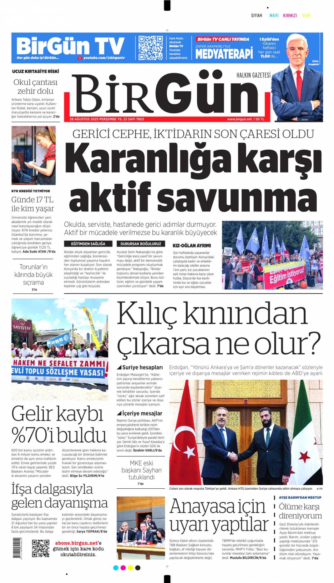 Bağımsızlığa çelik kubbe! Gök vatana bağımsızlık mührü: 28 Ağustos 2025 gazete manşetleri 15