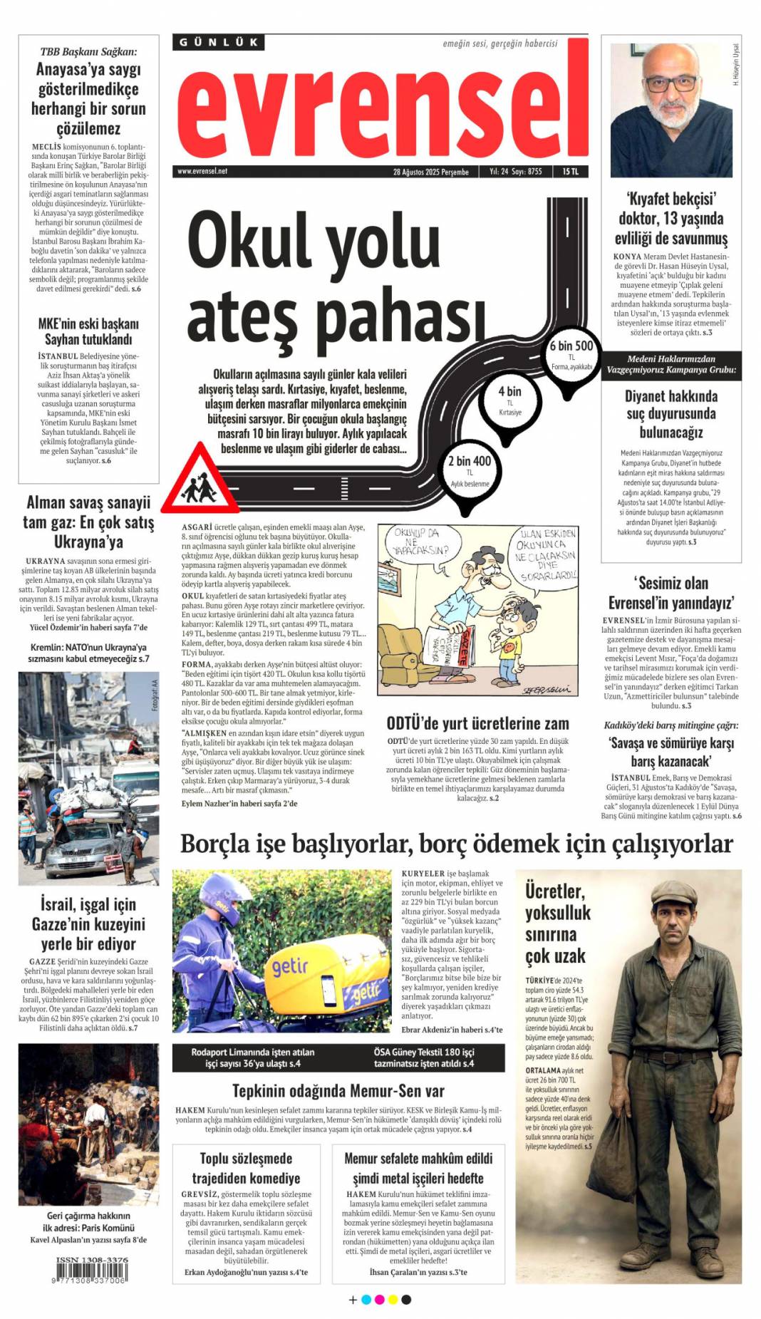 Bağımsızlığa çelik kubbe! Gök vatana bağımsızlık mührü: 28 Ağustos 2025 gazete manşetleri 16