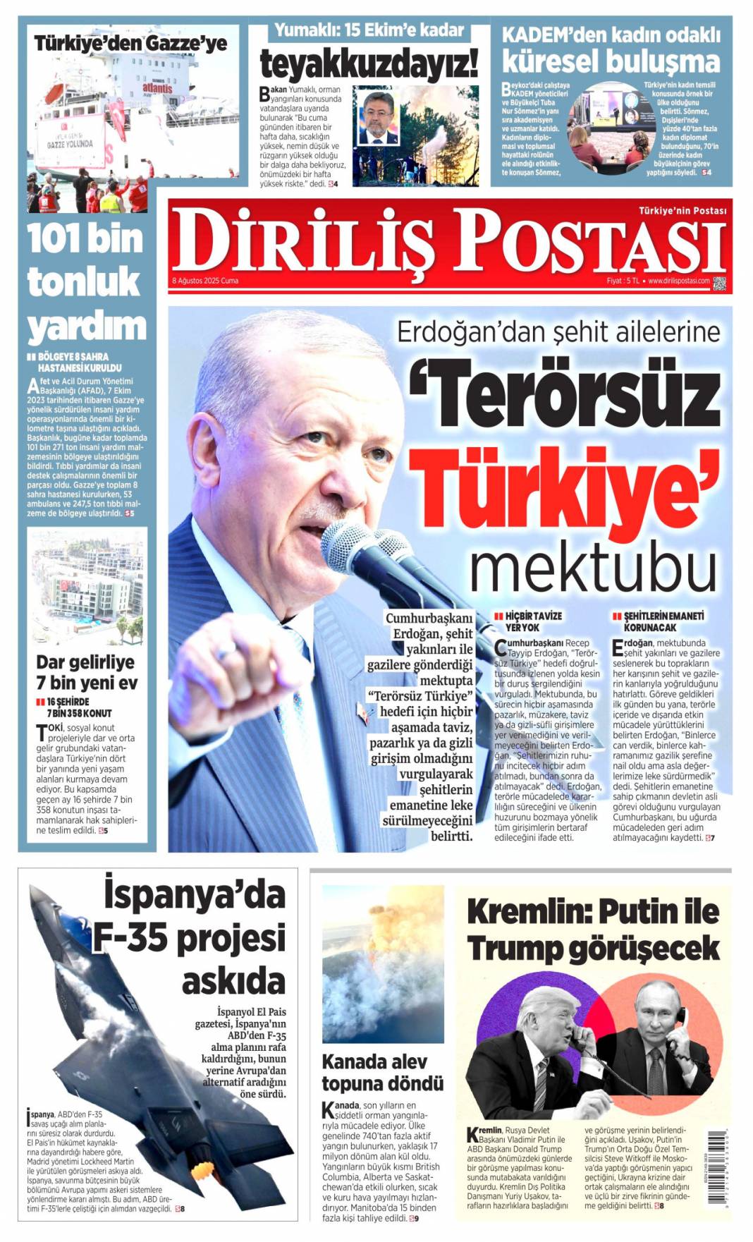 Sahte e-imza'da FETÖ izi! Devlet tuzağı gördü tedbirleri aldı: 8 Ağustos 2025 gazete manşetleri 17