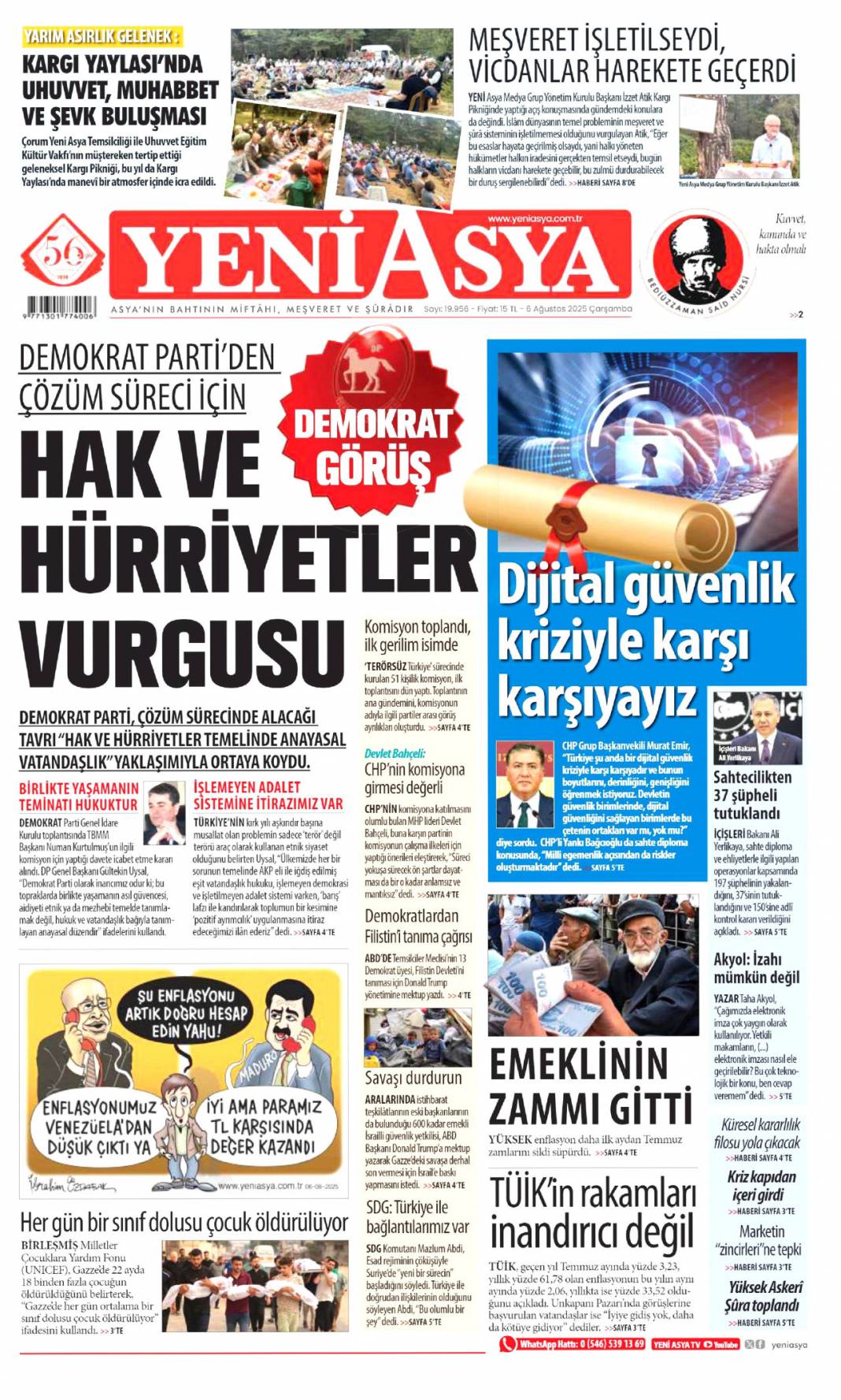 Her uçuşta 10 bin dolar! Toplanan paralar özel jetlerle Avrupa'ya taşınıyordu: 6 Ağustos gazete manşetleri 19